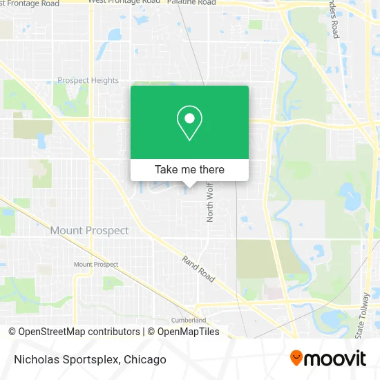 Nicholas Sportsplex map