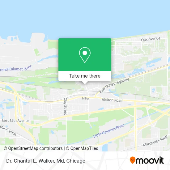Dr. Chantal L. Walker, Md map