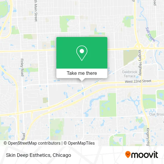 Skin Deep Esthetics map