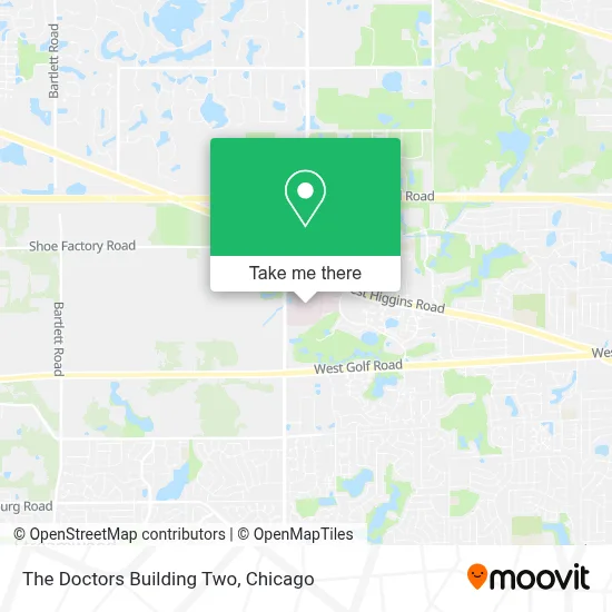 The Doctors Building Two map