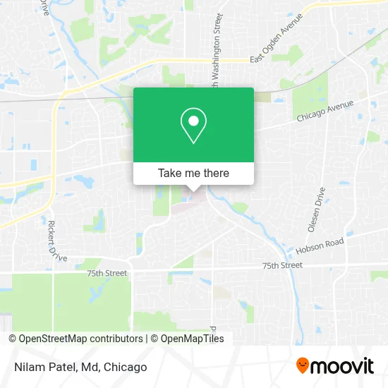 Nilam Patel, Md map
