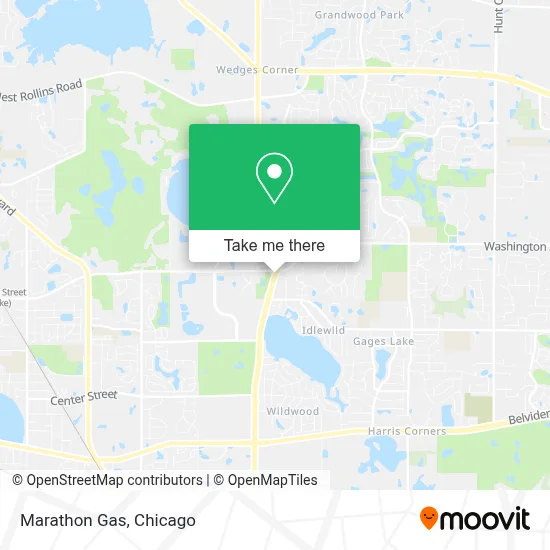 Marathon Gas map