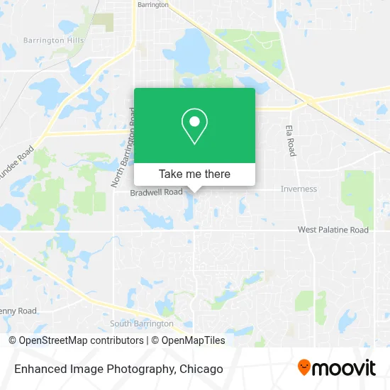 Enhanced Image Photography map