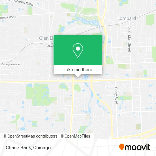 Chase Bank map