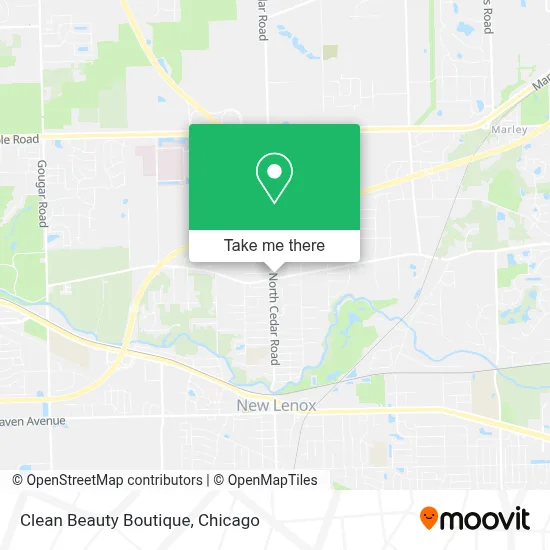 Clean Beauty Boutique map