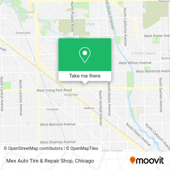 Mex Auto Tire & Repair Shop map