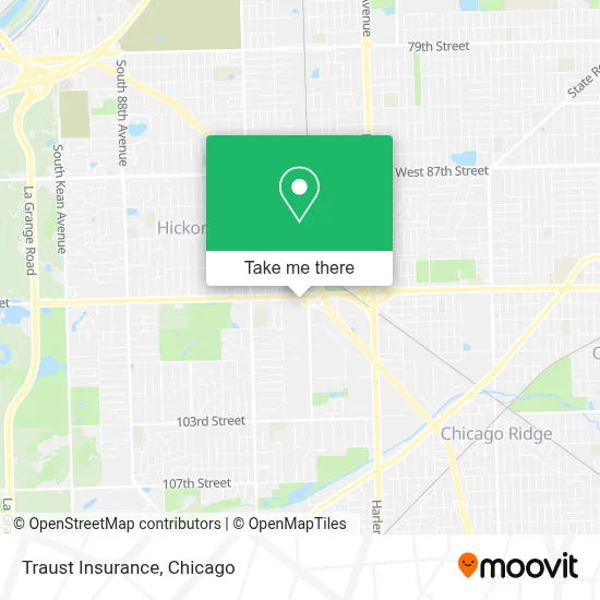 Traust Insurance map