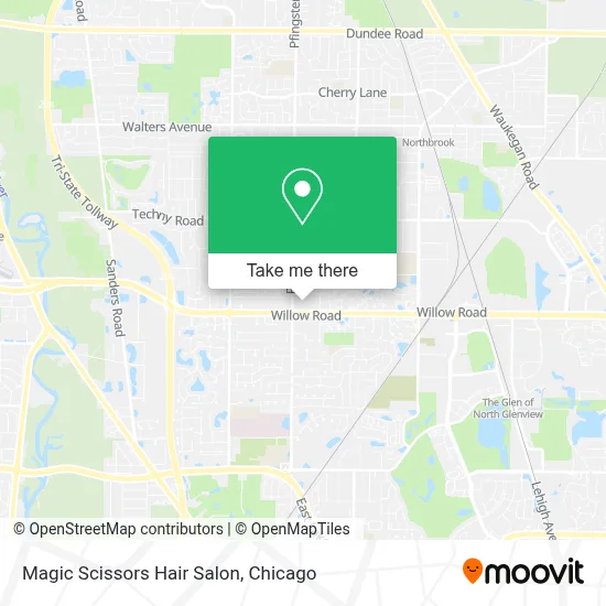 Magic Scissors Hair Salon map