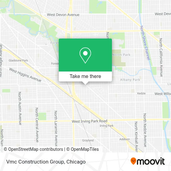 Vmc Construction Group map