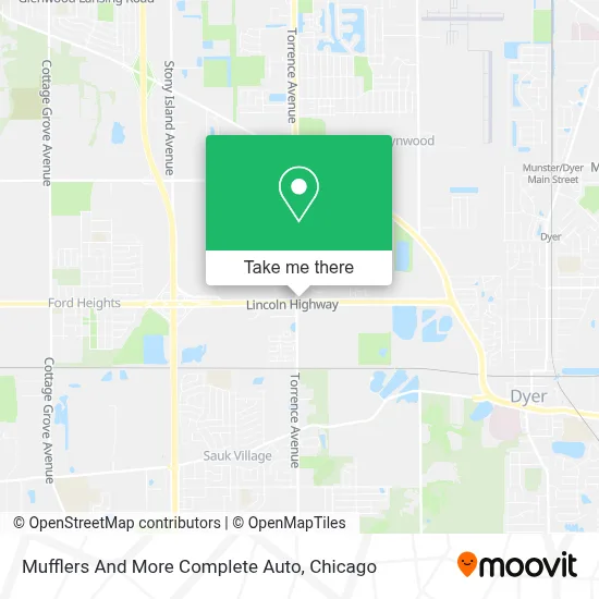 Mufflers And More Complete Auto map