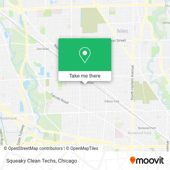 Squeaky Clean Techs map