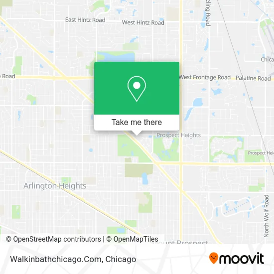 Walkinbathchicago.Com map