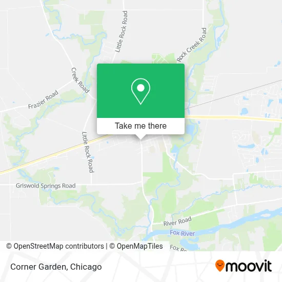 Corner Garden map