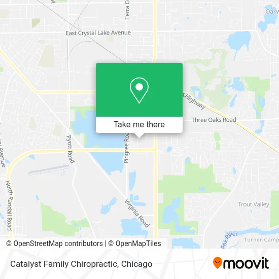 Catalyst Family Chiropractic map
