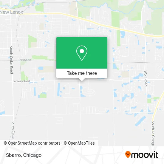Sbarro map