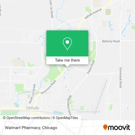 Walmart Pharmacy map