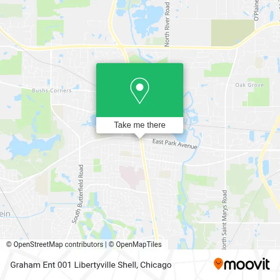 Graham Ent 001 Libertyville Shell map