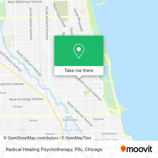 Radical Healing Psychotherapy, Pllc map
