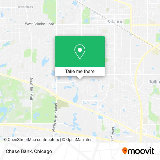 Chase Bank map