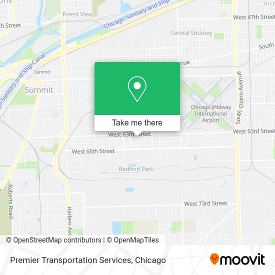 Premier Transportation Services map