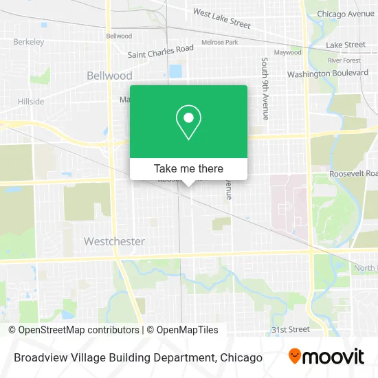 Broadview Village Building Department map