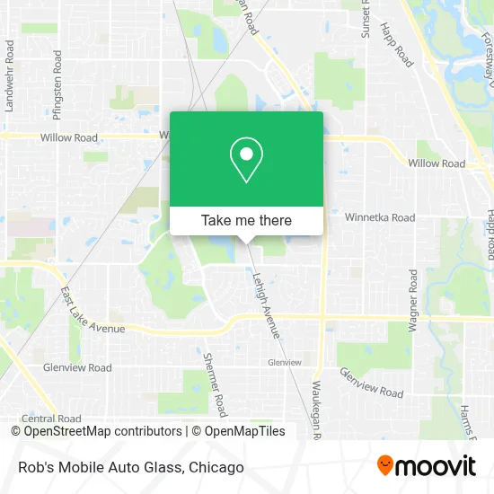 Rob's Mobile Auto Glass map