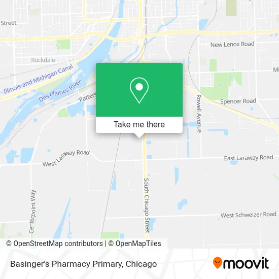 Basinger's Pharmacy Primary map