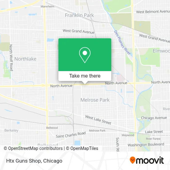 Htx Guns Shop map