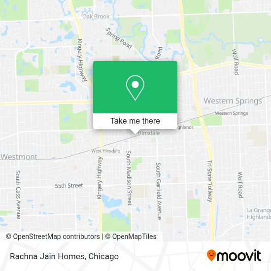 Rachna Jain Homes map