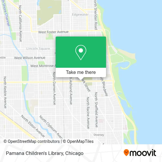 Pamana Children's Library map