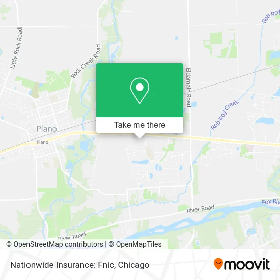Nationwide Insurance: Fnic map