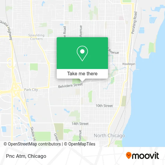 Pnc Atm map