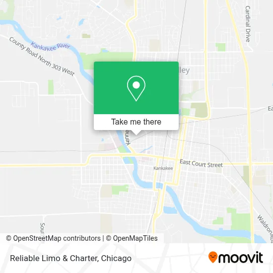 Reliable Limo & Charter map