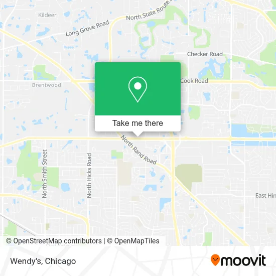 Wendy's map