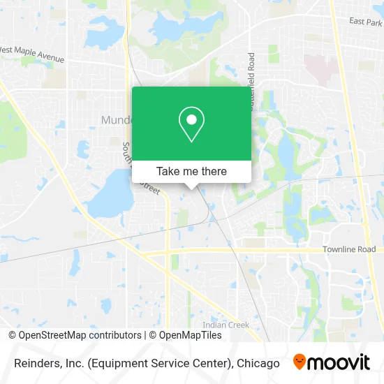 Reinders, Inc. (Equipment Service Center) map