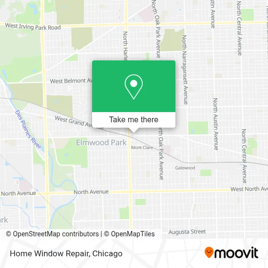 Home Window Repair map