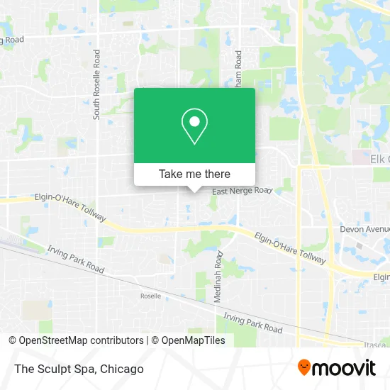 The Sculpt Spa map