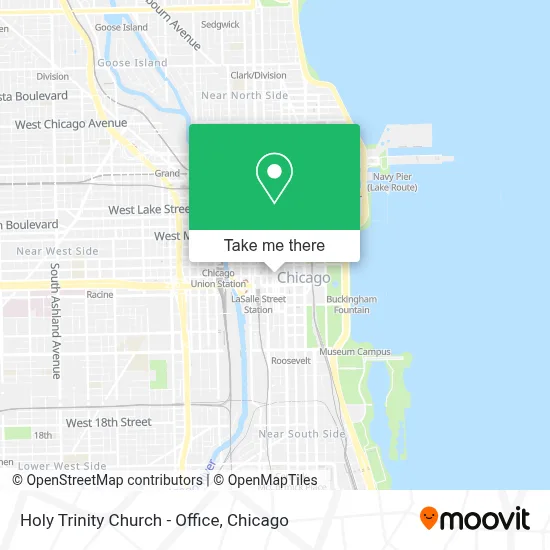 Holy Trinity Church - Office map