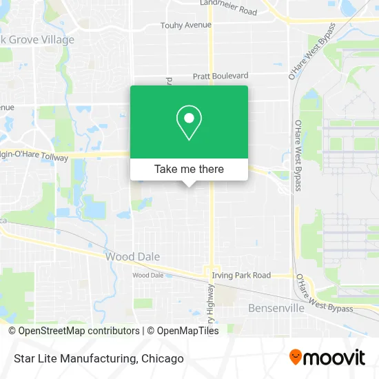 Star Lite Manufacturing map