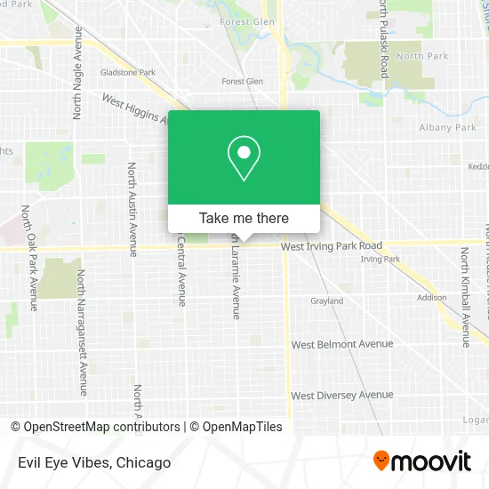 Evil Eye Vibes map