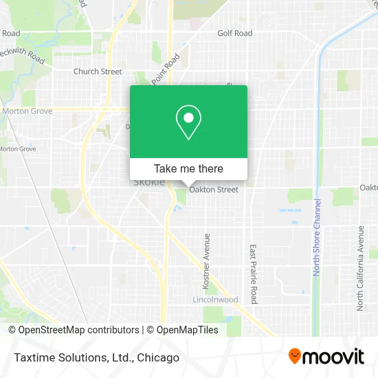 Taxtime Solutions, Ltd. map