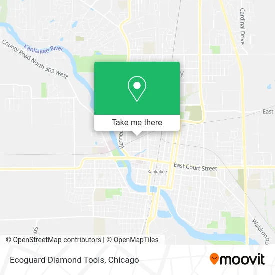 Ecoguard Diamond Tools map