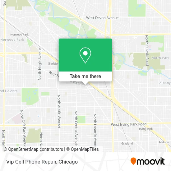 Vip Cell Phone Repair map