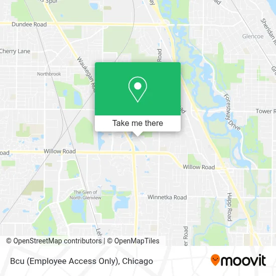Bcu (Employee Access Only) map