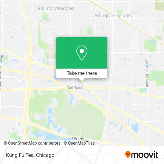 Kung Fu Tea map