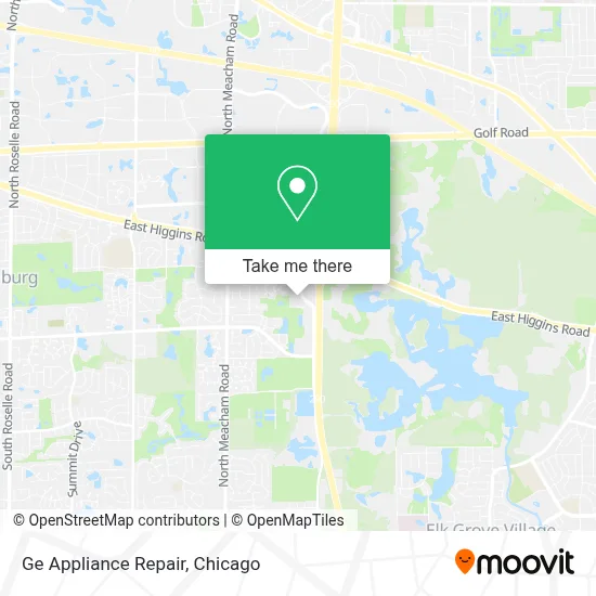 Ge Appliance Repair map