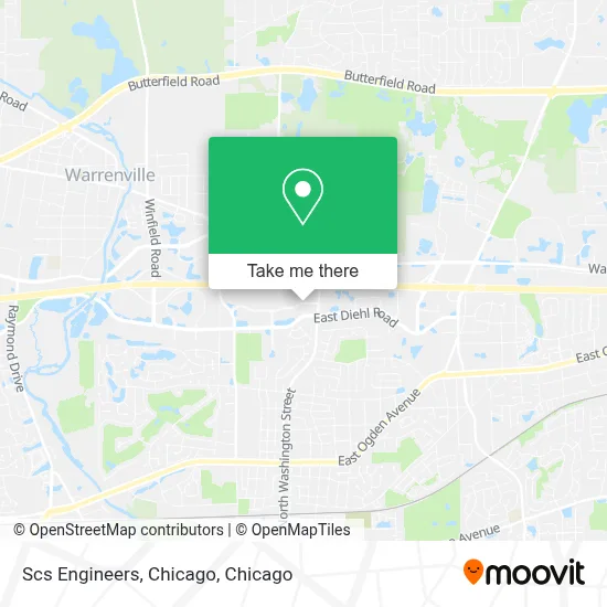 Scs Engineers, Chicago map