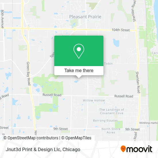 Jnut3d Print & Design Llc map