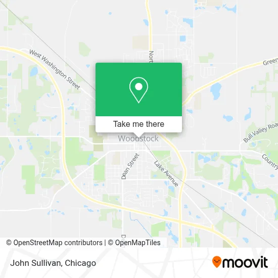 John Sullivan map