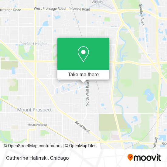 Catherine Halinski map